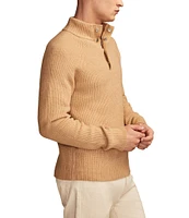 Lucky Brand 1/4 Mock Neck Sweater