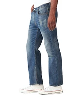 Lucky Brand 181 Greenvale Relaxed-Fit Straight Leg Jeans