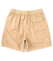 Lucky Brand 7#double; Inseam Linen Pull On Shorts