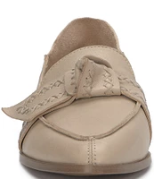 Lucky Brand Abelle Leather Knotted Bow Loafers