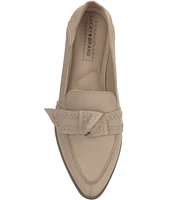 Lucky Brand Abelle Leather Knotted Bow Loafers