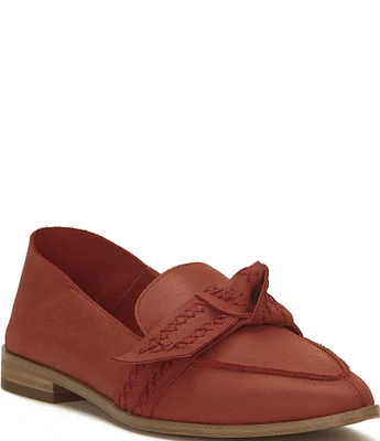 Lucky Brand Abelle Leather Knotted Bow Loafers