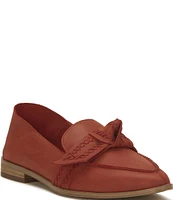 Lucky Brand Abelle Leather Knotted Bow Loafers