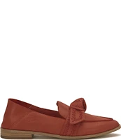 Lucky Brand Abelle Leather Knotted Bow Loafers