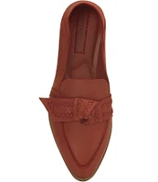 Lucky Brand Abelle Leather Knotted Bow Loafers