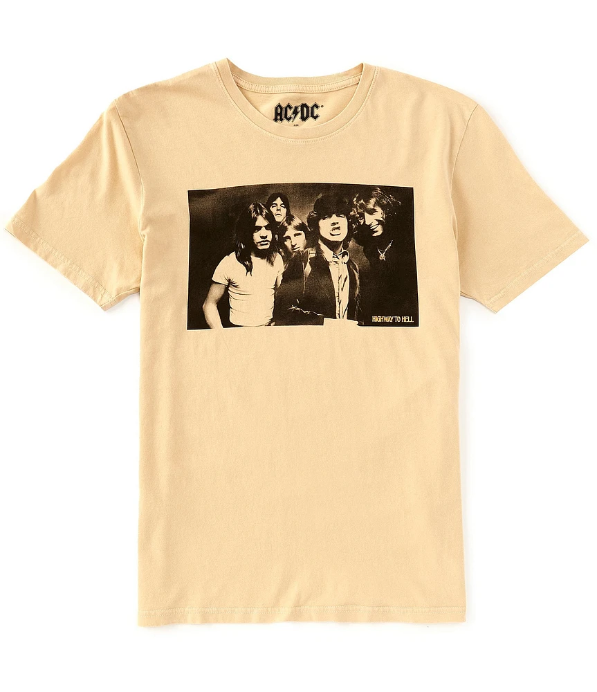 Lucky Brand ACDC Photo Short Sleeve Graphic T-Shirt