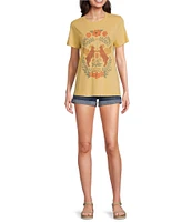 Lucky Brand Aries Short Sleeve Graphic Tee Shirt