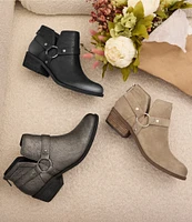 Lucky Brand Boltin Suede Harness Moto Booties