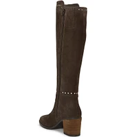 Lucky Brand Bonnay2 Suede Studded Tall Boots