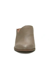 Lucky Brand Bryanna Leather Block Heel Mules