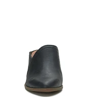 Lucky Brand Bryanna Leather Block Heel Mules