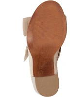 Lucky Brand Dynah Knotted Leather Sandals