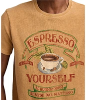 Lucky Brand Espresso Yourself Short Sleeve T-Shirt