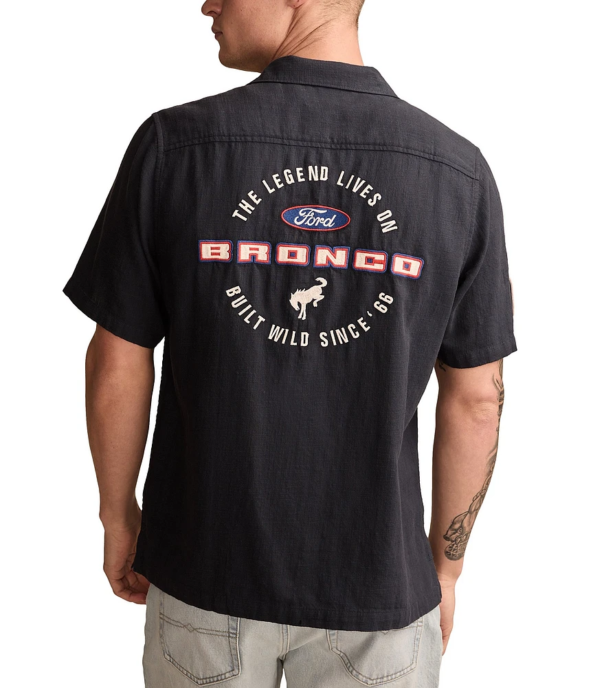 Lucky Brand Ford Mechanic Short Sleeve Shirt