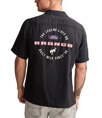 Lucky Brand Ford Mechanic Short Sleeve Shirt