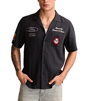 Lucky Brand Ford Mechanic Short Sleeve Shirt