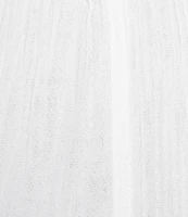 Lucky Brand Gauze High Rise Wide Leg Pants