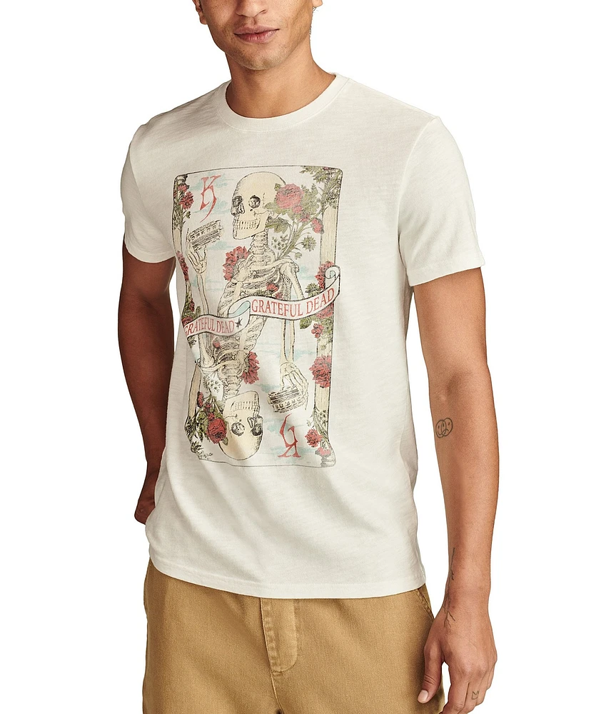 Lucky Brand Grateful Dead Card Short Sleeve Graphic T-Shirt