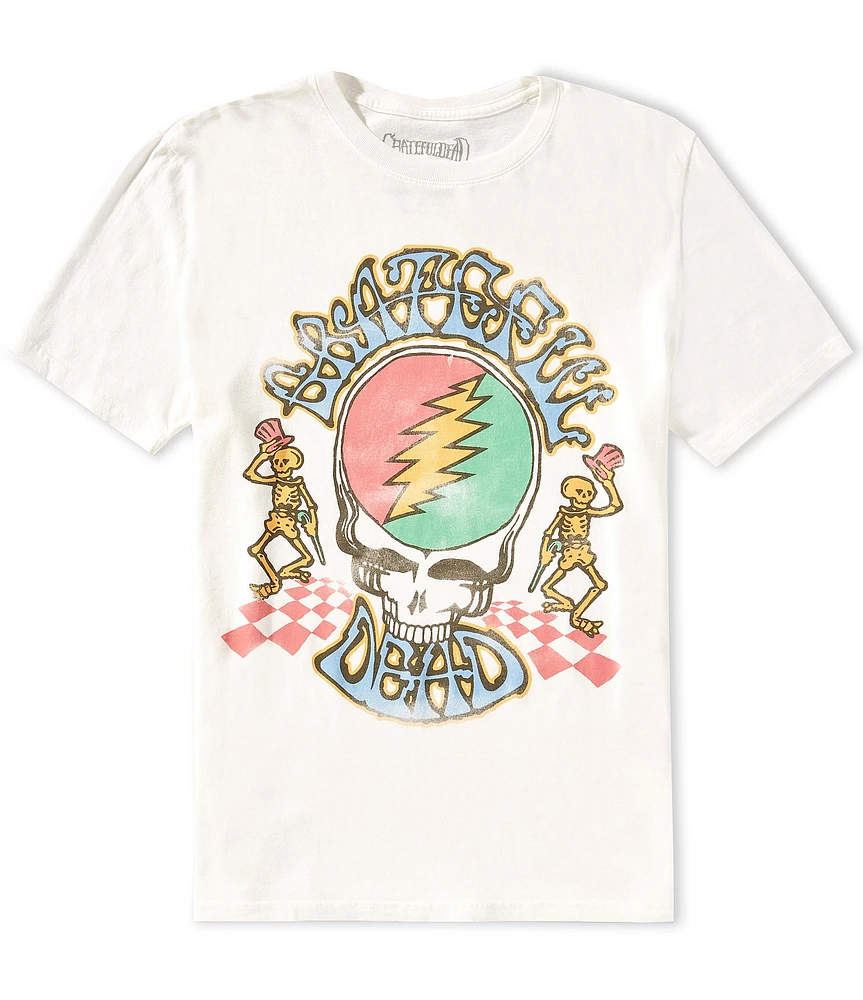 Lucky Brand Grateful Dead Skull Short Sleeve T-Shirt