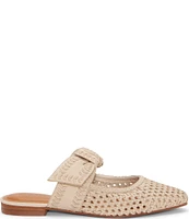 Lucky Brand Grenaldie Woven Leather Mules