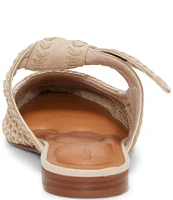 Lucky Brand Grenaldie Woven Leather Mules