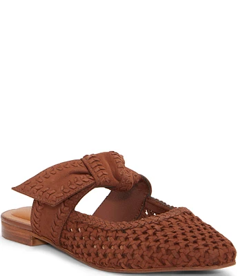 Lucky Brand Grenaldie Woven Leather Mules