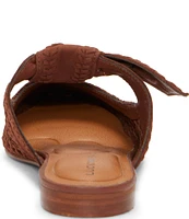 Lucky Brand Grenaldie Woven Leather Mules