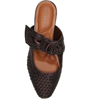 Lucky Brand Grenaldie Woven Metallic Mules