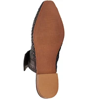 Lucky Brand Grenaldie Woven Metallic Mules