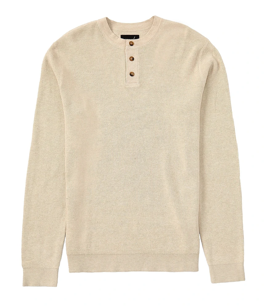 Lucky Brand Henley Long Sleeve Sweater