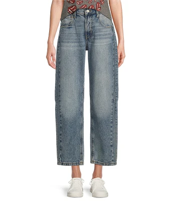 Lucky Brand High-Rise Ankle Length Barrel Wide Leg Jeans