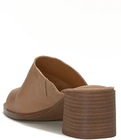 Lucky Brand Jamira Asymmetrical Leather Slides