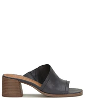 Lucky Brand Jamira Asymmetrical Leather Slides