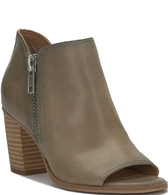 Lucky Brand Joseleen Leather Double Zip Shooties