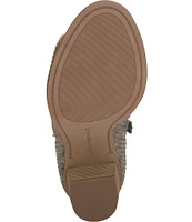 Lucky Brand Joseleen Snake Print Leather Double Zip Shooties