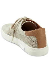 Lucky Brand Leigan Knit Lace-Up Sneakers