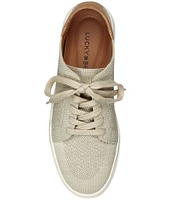 Lucky Brand Leigan Knit Lace-Up Sneakers