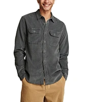 Lucky Brand Cole Hauser Long Sleeve Button Front Corduroy Workshirt