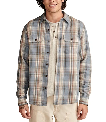 Lucky Brand Long Sleeve Plaid Vintage Shirt