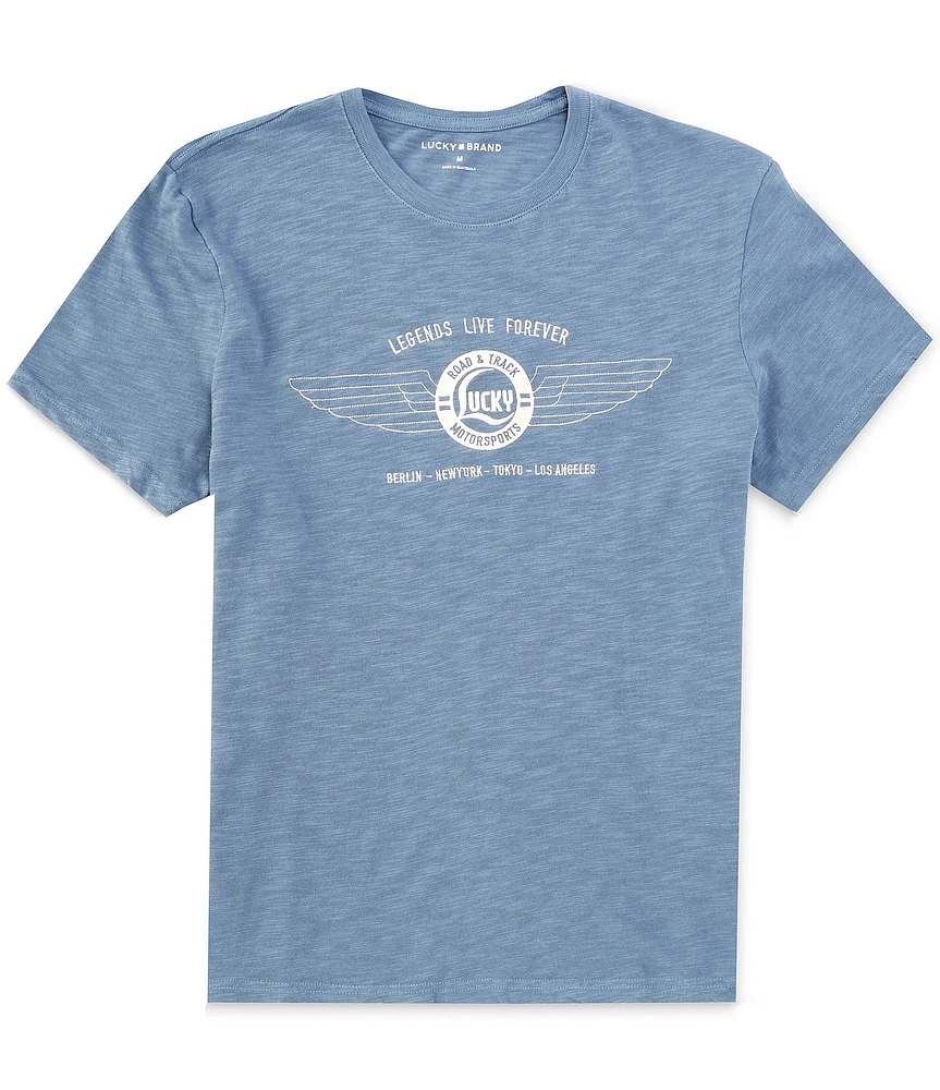 Lucky Brand Lucky Wings Short Sleeve Graphic T-Shirt