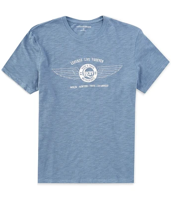 Lucky Brand Lucky Wings Short Sleeve Graphic T-Shirt