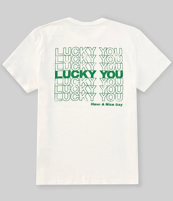 Lucky Brand Lucky You Short Sleeve Graphic T-Shirt