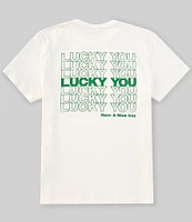 Lucky Brand Lucky You Short Sleeve Graphic T-Shirt