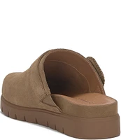 Lucky Brand Sachie Suede Mule Clogs