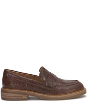 Lucky Brand Salima Leather Snake Print Loafers