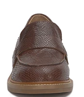 Lucky Brand Salima Leather Snake Print Loafers