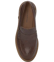 Lucky Brand Salima Leather Snake Print Loafers