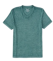 Lucky Brand Short Sleeve Burnout V-Neck T-Shirt