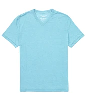 Lucky Brand Short Sleeve Burnout V-Neck T-Shirt