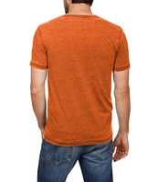 Lucky Brand Short Sleeve Burnout V-Neck T-Shirt